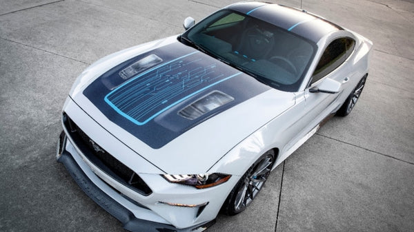 Webasto and Ford Team Up For Mustang 'Lithium' : Battery Electric Muscle Car Lights-Up SEMA, signals Future of Performance