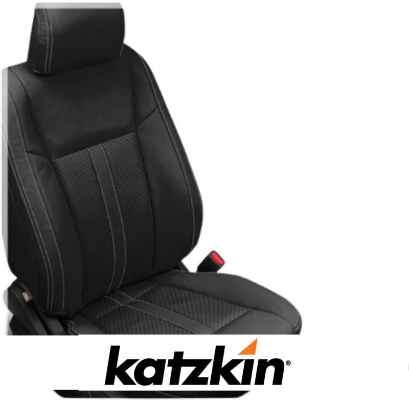 2015-2020 Ford F1-50 Super Crew Katzkin Leather Upholstery Kit-Mud and Track